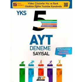 Hız Ve Renk Yayınları AYT Sayısal Özel 5'li Deneme