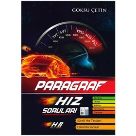 Hız ve Renk Yayınları TYT AYT KPSS ALES DGS Paragraf Hız Soruları