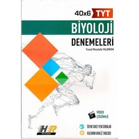 Hız ve Renk Yayınları TYT Biyoloji 40x6 Denemeleri