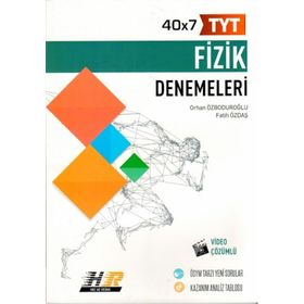 Hız Ve Renk Yayınları Tyt Fizik 40x7 Denemeleri