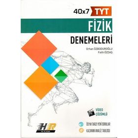 Hız Ve Renk Yayınları Tyt Fizik 40x7 Denemeleri