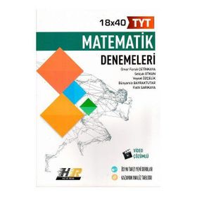 Hız ve Renk Yayınları TYT Matematik 18x40 Denemeleri