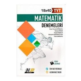 Hız ve Renk Yayınları TYT Matematik 18x40 Denemeleri