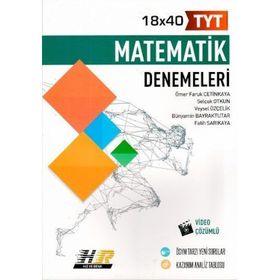 Hız ve Renk Yayınları TYT Matematik 18x40 Denemeleri