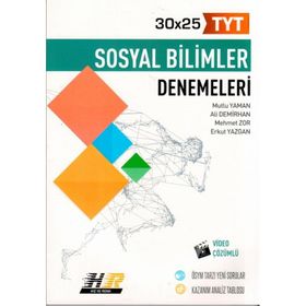 Hız ve Renk Yayınları TYT Sosyal Bilimler Denemeleri