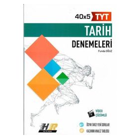 Hız Ve Renk Yayınları TYT Tarih 40x5 Deneme