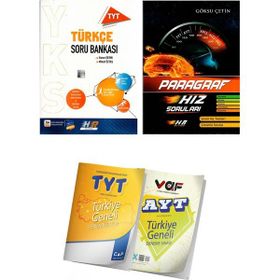 Hız ve Renk Yayınları TYT Türkçe Paragraf 2022 Soru Bankası Seti