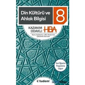 Hız Yayınları 2020 8. Sınıf Din Kültürü ve Ahlak Bilgisi Kazanım Odaklı Eğitim Defteri