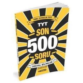 Hız Yayınları 2020 YKS TYT Sosyal Bilimler Son 500 Soru