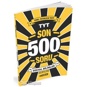 Hız Yayınları 2020 YKS TYT Sosyal Bilimler Son 500 Soru