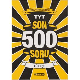 Hız Yayınları 2020 YKS TYT Türkçe Son 500 Soru