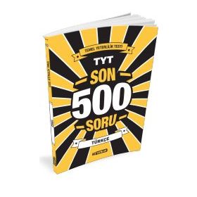 Hız Yayınları 2020 YKS TYT Türkçe Son 500 Soru