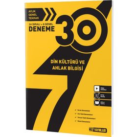 Hız Yayınları 2023 7. Sınıf Din Kültürü 30'lu Deneme