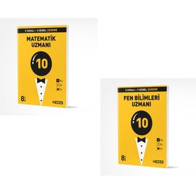 Hız Yayınları - 2023 8. LGS Matematik Fen Bilimleri Uzman Soru Seti