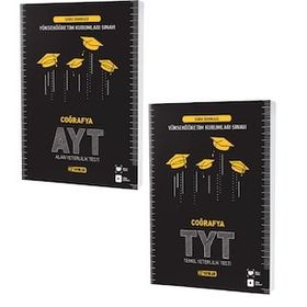 Hız Yayınları - 2023 TYT AYT Coğrafya Soru Bankası Seti 2 Kitap