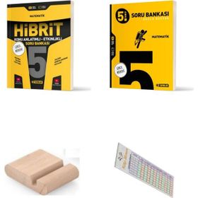 Hız Yayınları- 2025-2026 5. Sınıf Matematik Hibrit + Soru Bankası + Telefon Tutucu + Çözüm Ayracı