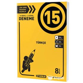 Hız Yayınları 2324 8. Sınıf Türkçe 15'li Deneme