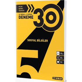 Hız Yayınları 5. Sınıf Sosyal Bilgiler Deneme