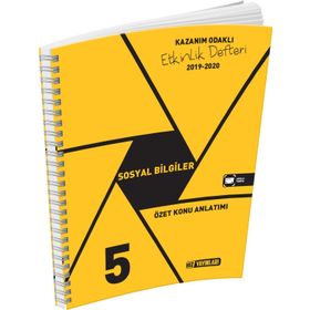 Hız Yayınları 5. Sınıf Sosyal Bilgiler Konu Anlatımlı Etkinlik Kitabı