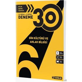 Hız Yayınları 6. Sınıf Din Kültürü ve Ahlak Bilgisi Deneme