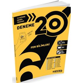 Hız Yayınları 6. Sınıf Fen Bilimleri 20 Deneme