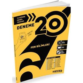 Hız Yayınları 6. Sınıf Fen Bilimleri 20 Deneme