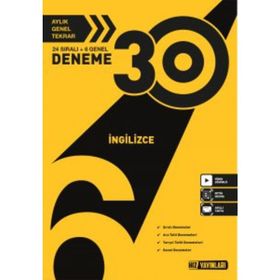 Hız Yayınları 6. Sınıf İngilizce 30 Deneme