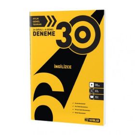 Hız Yayınları 6. Sınıf İngilizce 30 Deneme