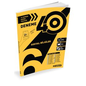 Hız Yayınları 6. Sınıf Sosyal Bilgiler Deneme