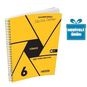 Hız Yayınları 6. Sınıf Türkçe Özet Konu Anlatımlı Etkinlik Kitabı