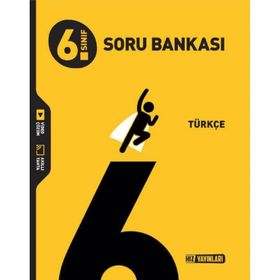 Hız Yayınları 6.Sınıf Türkçe Soru Bankası
