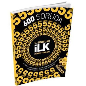 Hız Yayınları 600 Soruda 5. Sınıflar İlk Dönem Tekrarı
