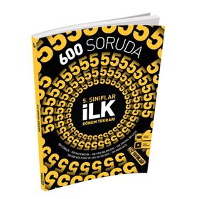 Hız Yayınları 600 Soruda 5. Sınıflar İlk Dönem Tekrarı