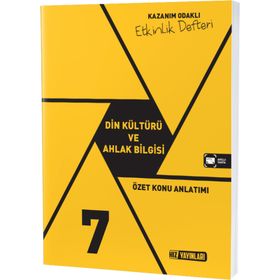 Hız Yayınları 7. Sınıf Din Kültürü Ve Ahlak Bilgisi Etkinlikli Defter