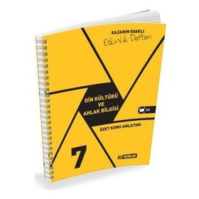 Hız Yayınları 7. Sınıf Din Kültürü Ve Ahlak Bilgisi Etkinlikli Defter