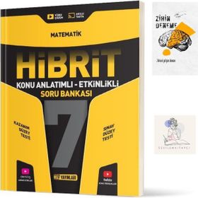 Hız Yayınları 7.Sınıf Hibrit Konu Anlatım Matematik+Zihin Deneme