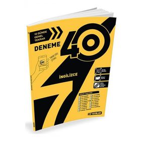 Hız Yayınları 7. Sınıf İngilizce 40 Deneme
