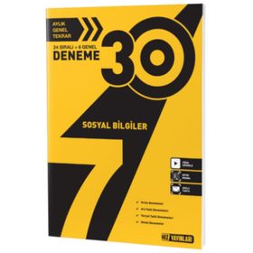 Hız Yayınları 7.Sınıf Sosyal Bilgiler 30'lu Deneme