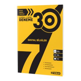 Hız Yayınları 7.Sınıf Sosyal Bilgiler 30'lu Deneme