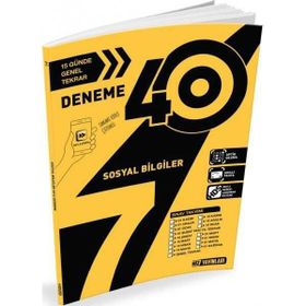 Hız Yayınları 7.Sınıf Sosyal Bilgiler 40 Deneme