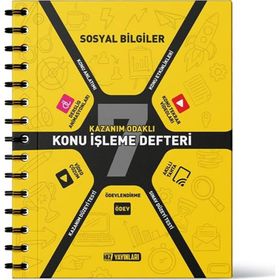 Hız Yayınları 7. Sınıf Sosyal Bilgiler Konu İşleme Defteri