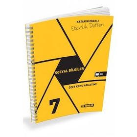 Hız Yayınları - 7. Sınıf Sosyal Bilgiler Özet Konu Anlatımlı Etkinlik Kitabı