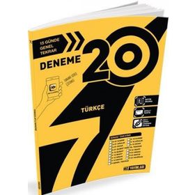 Hız Yayınları 7.Sınıf Türkçe 20 Deneme