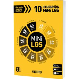Hız Yayınları 8. Sınıf 10 Oturumda Mini LGS Deneme Sınavı