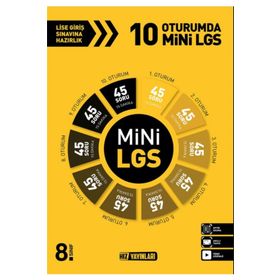 Hız Yayınları 8. Sınıf 10 Oturumda Mini LGS Deneme Sınavı