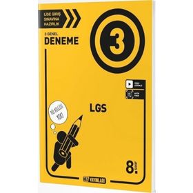 Hız Yayınları 8. Sınıf LGS 3 Deneme