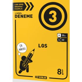Hız Yayınları 8. Sınıf LGS 3 Deneme