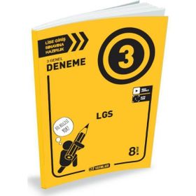 Hız Yayınları 8. Sınıf LGS 3 Deneme