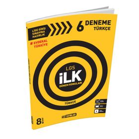 Hız Yayınları 8. Sınıf LGS İlk Dönem Türkçe 6 Deneme