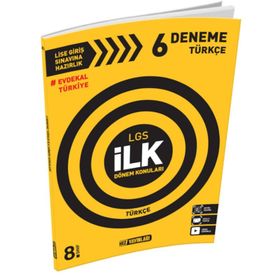 Hız Yayınları 8. Sınıf LGS İlk Dönem Türkçe 6 Deneme